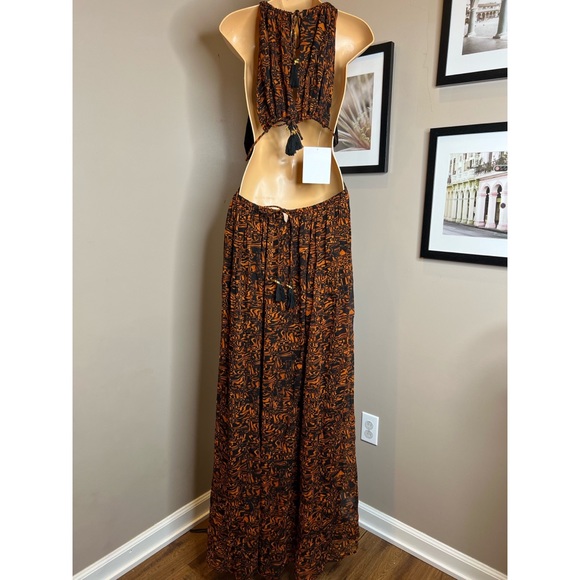 Free People Holy Smokes Printed Maxi Dress - Picture 4 of 12